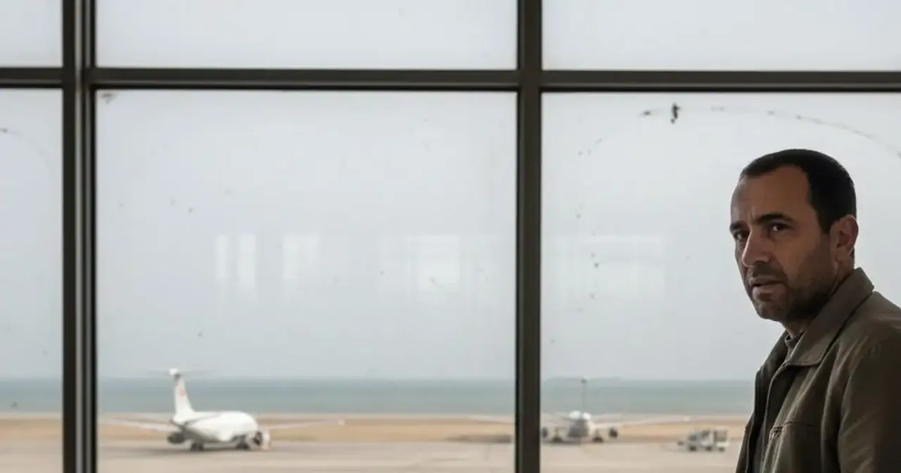 Civilian traveler affected by Aden airport flight disruptions