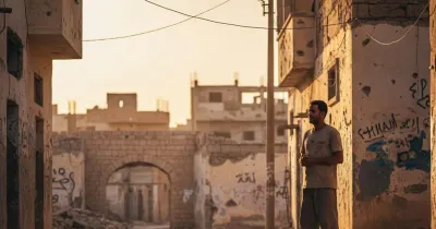 شارع في عدن يعكس التوتر السياسي المرتبط بعيدروس الزبيدي