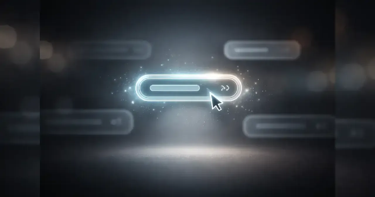 تصميم تجريدي يرمز إلى روابط خادعة والانتباه الرقمي