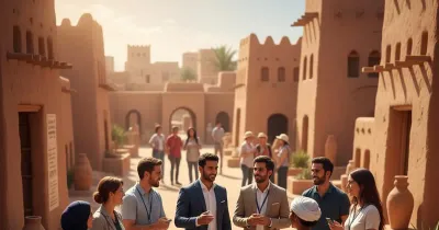 مرشدون سياحيون محليون يقودون مجموعات صغيرة في مواقع تراثية وطبيعية