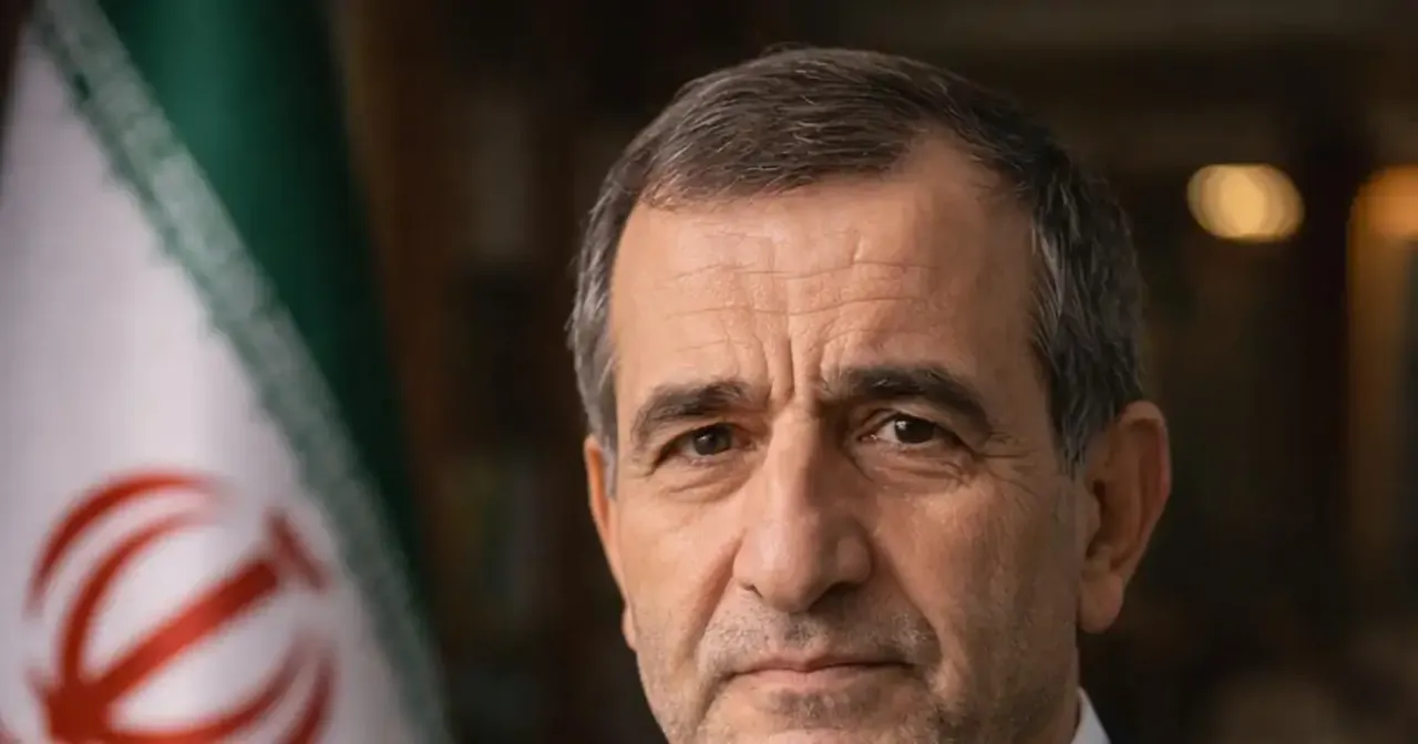 Middle Eastern leader under tension symbolizing geopolitical risk