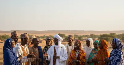 مشهد تفاعلي يعكس الترابط الأسري والمجتمعي