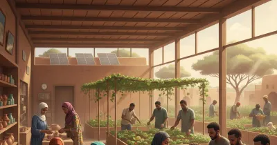 رجال ونساء سودانيون يكتسبون مهارات عملية ويعملون في مشروعات صغيرة