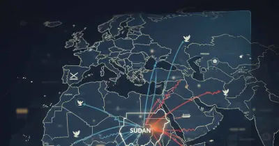 خريطة توضح تأثير التحولات السياسية في السودان على علاقاته الإقليمية والتحالفات العربية.