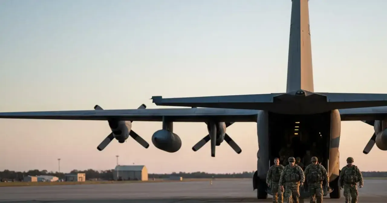 Military aircraft departure symbolizing UAE withdrawal from Yemen