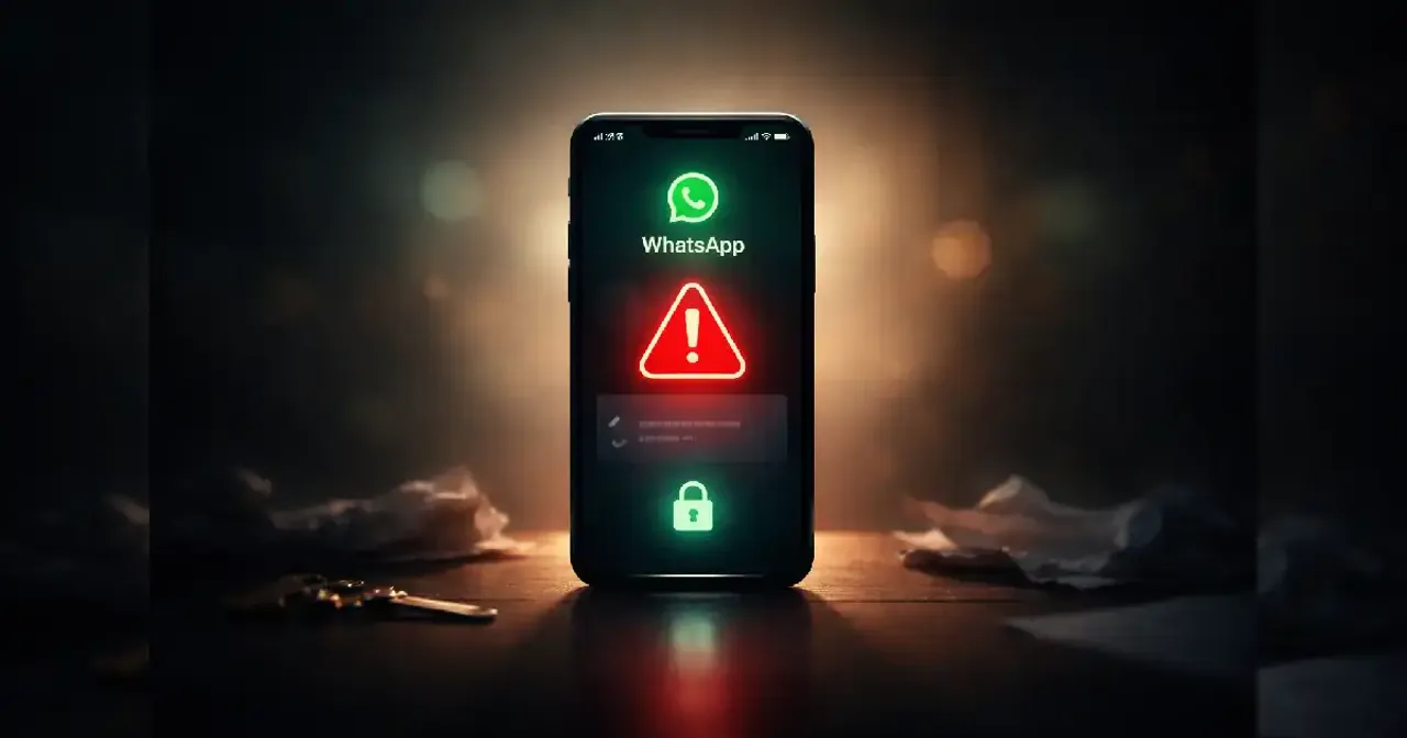 رسالة احتيال واتساب تدّعي وجود مشكلة في أمان الحساب