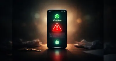 رسالة احتيال واتساب تدّعي وجود مشكلة في أمان الحساب