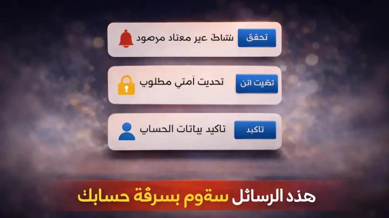 رسائل آمنة ظاهريًا تؤدي إلى سرقة الحسابات