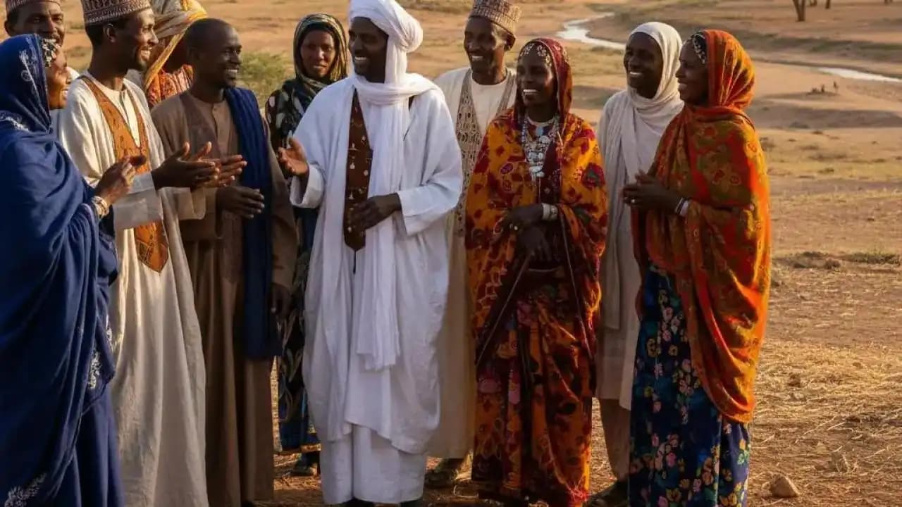 مشهد من التنوع الثقافي السوداني