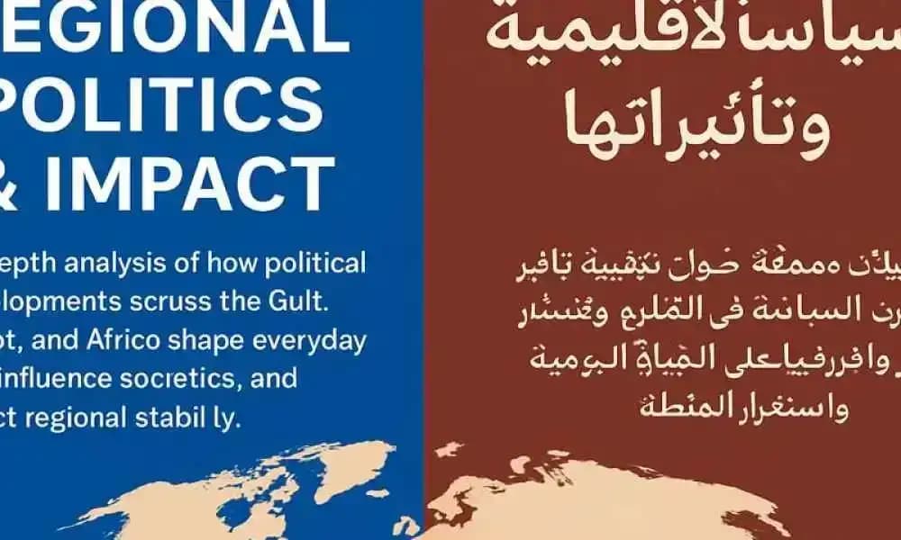 السياسة الإقليمية وتأثيراتها - الشؤون الجارية والمجتمع