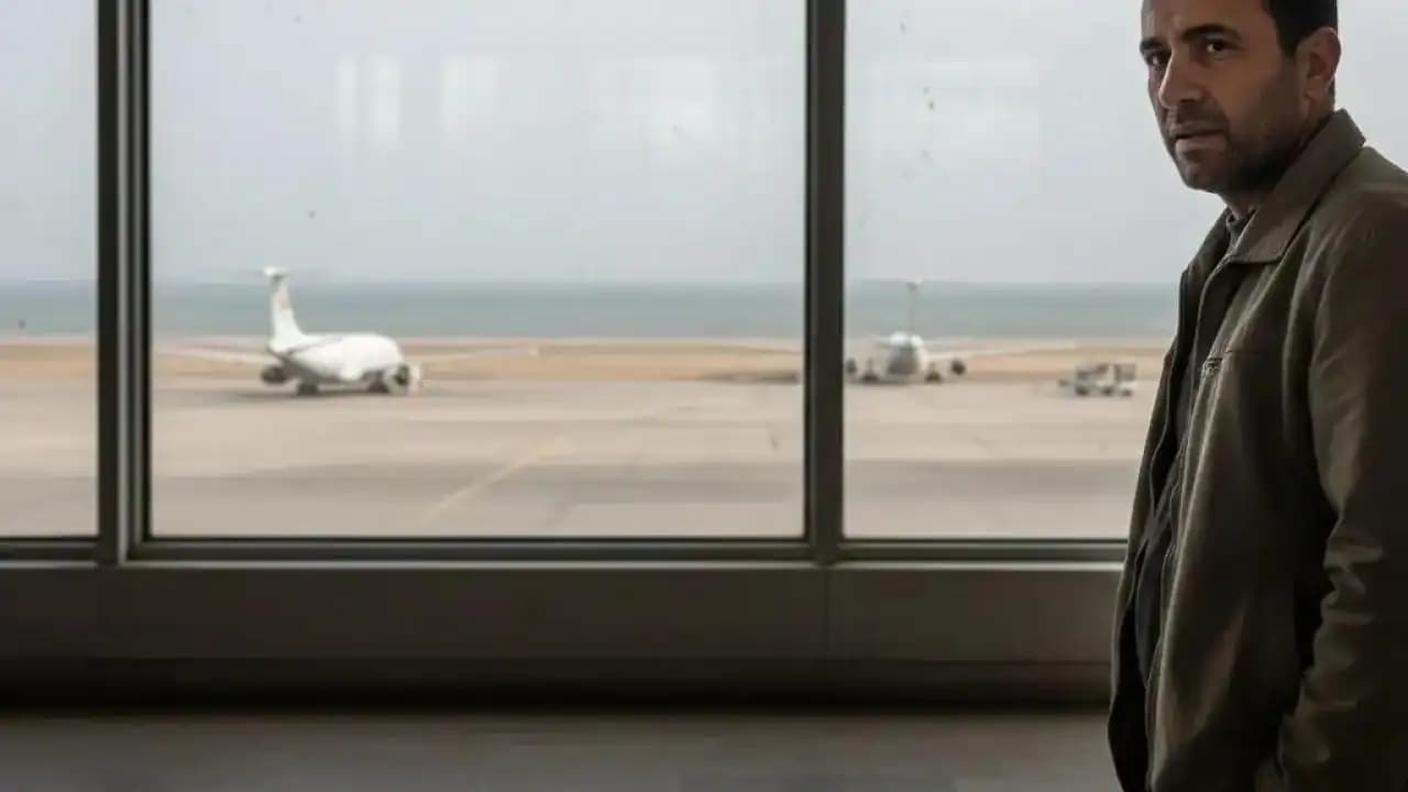 Civilian traveler affected by Aden airport flight disruptions