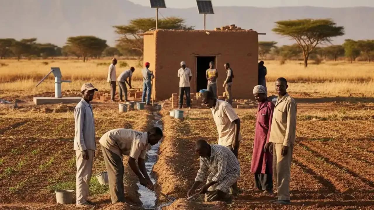 مشاريع تنموية مدعومة من الاتحاد الأوروبي في المجتمعات المحلية بالسودان