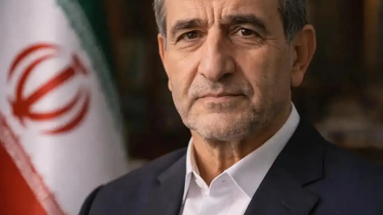 زعيم شرق أوسطي يعكس التوتر الجيوسياسي