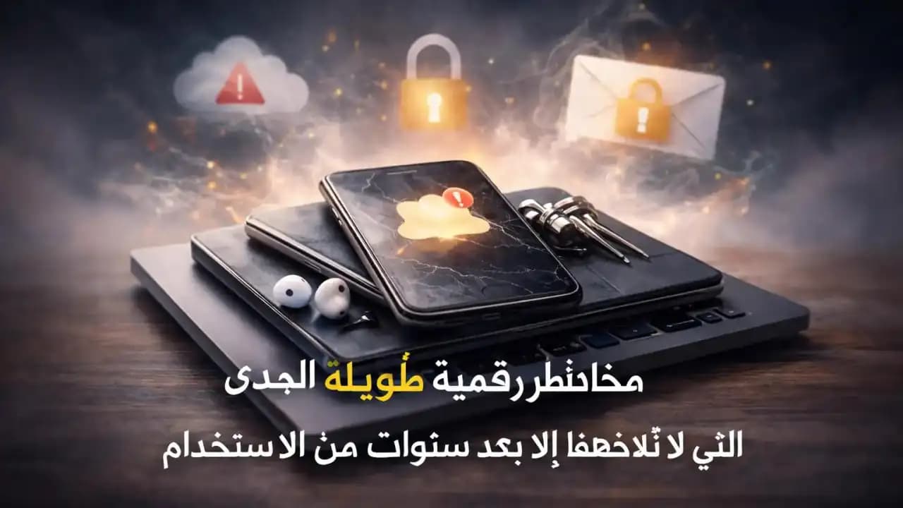 مخاطر رقمية طويلة المدى ناتجة عن الاستخدام اليومي للتقنية