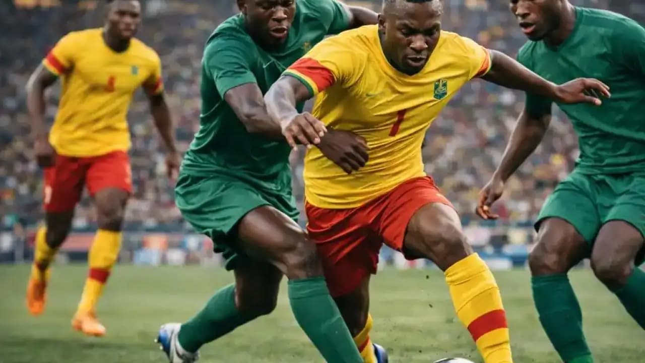 لاعبو نيجيريا والمغرب في مواجهة قوية بنصف نهائي كأس أمم أفريقيا