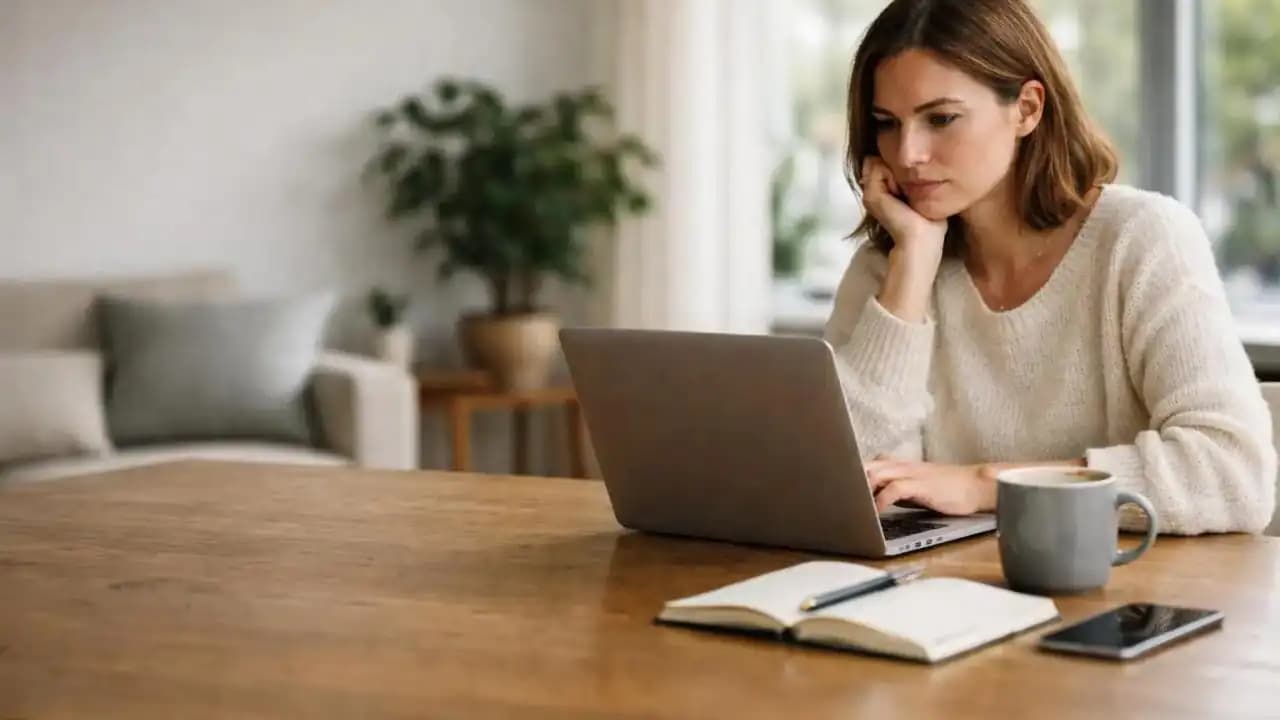 باحث عن عمل يطوّر مهاراته عبر الإنترنت