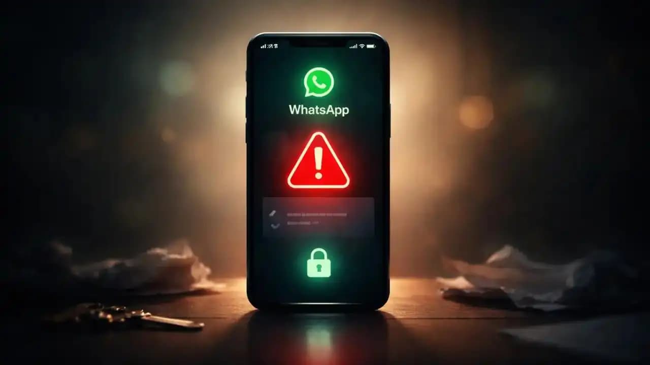 WhatsApp scam warning message claiming account verification is required
