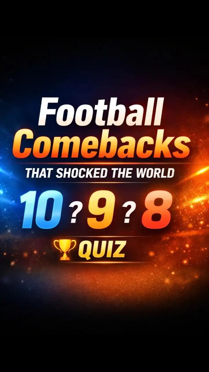 abstract football comeback quiz background with gradient lights