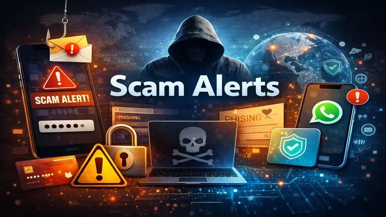 Scam Alerts - Digital Safety & Scam Alerts