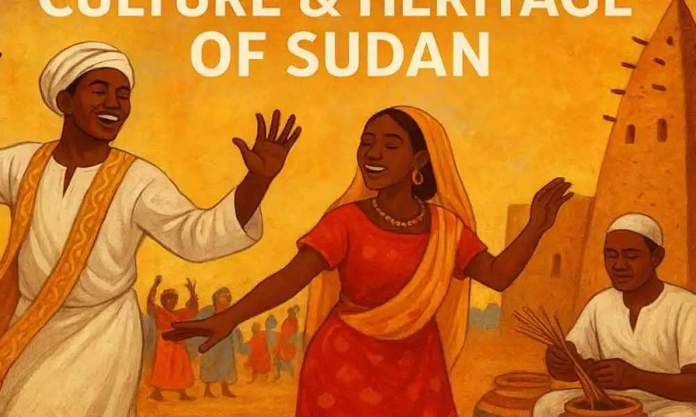 Traditional Sudanese dance and cultural heritage
