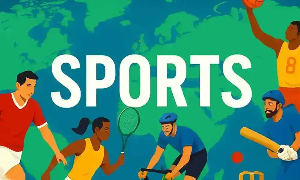Global sports activities and athletes from around the world