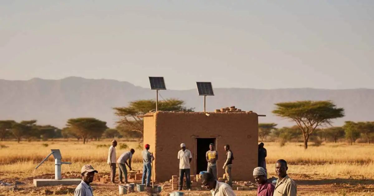 European-funded development projects supporting local communities in Sudan
