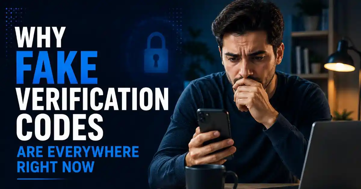 Why Fake Verification Codes Are Everywhere Right Now and What Users Are ...