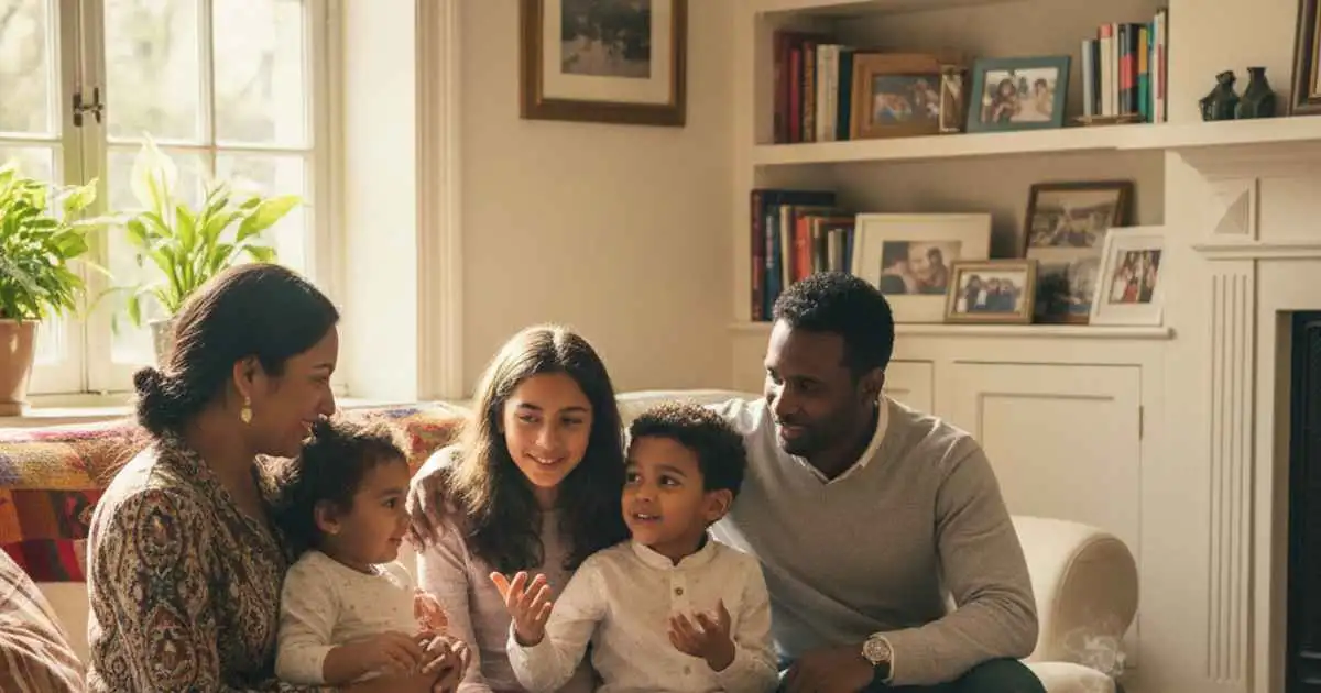 العلاقات الصحية والحياة الأسرية والترابط العاطفي في المنزل