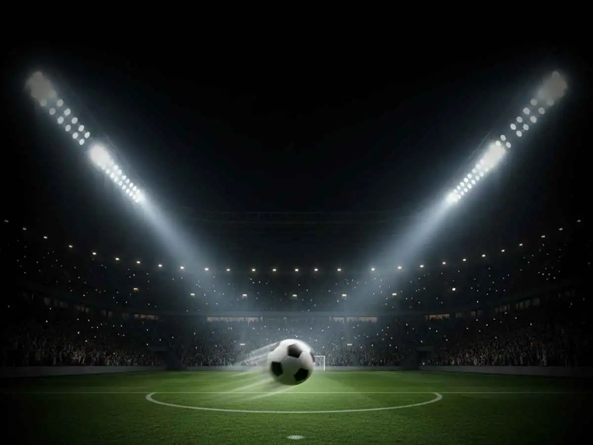 اختبار كرة القدم مع عناصر كروية عالمية