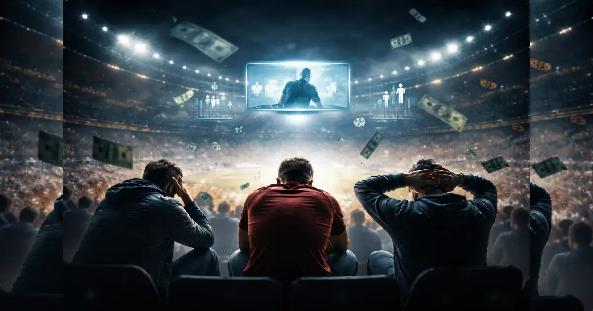 مشجعو كرة قدم يبدون مشاعر متباينة داخل ملعب حديث